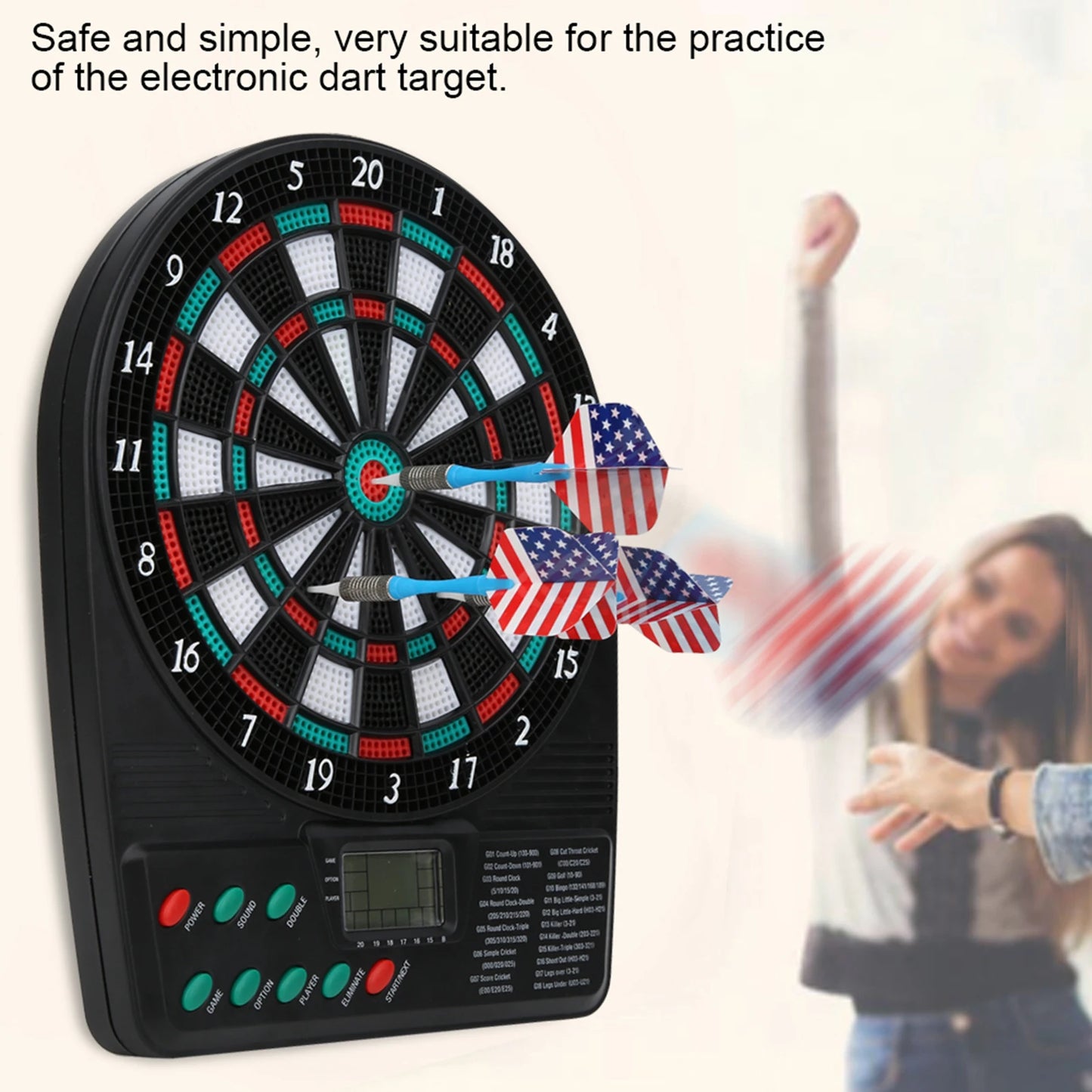 Electronic Automatic Scoring Soft Board Set Family Leisure Target Entertainment Electronic Board Electronic