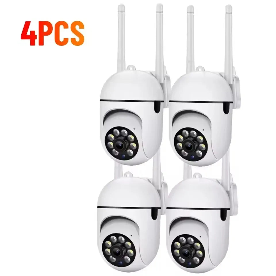 5MP WiFi Camera 2.4G Security Surveillance PTZ IR Night Vision Motion Detection Home Security Camera with 2 Antennas for Child