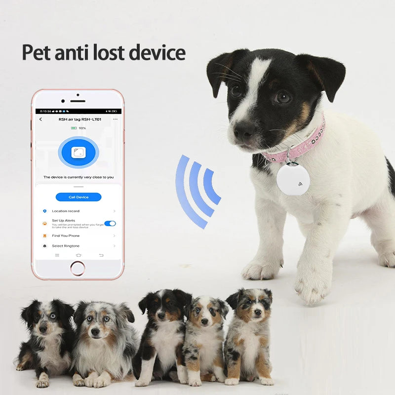 Smart GPS Tracker For Apple iOS/Android air tag Child/Elder Pet bike Bag Finder Smart Bluetooth airtag support Tuya Smart Life