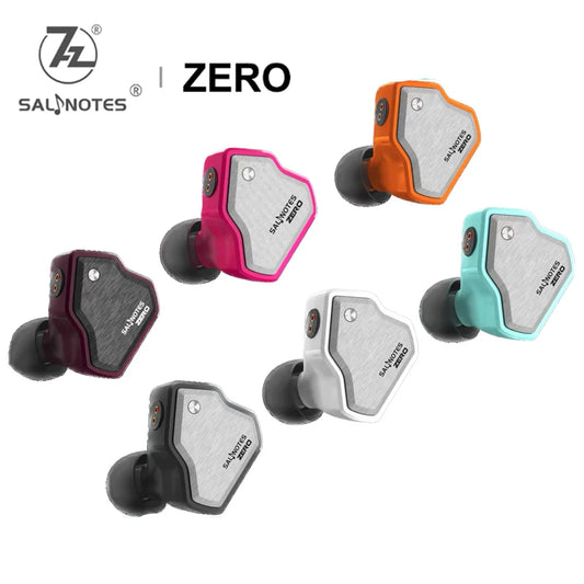 7hz Salnotes Zero Dynamic Driver In Ear Earphone HiFi Music Headphoens Detachable Cable 7HZ Timeless Dioko