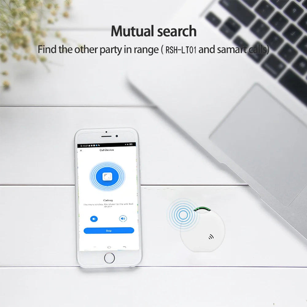 Smart GPS Tracker For Apple iOS/Android air tag Child/Elder Pet bike Bag Finder Smart Bluetooth airtag support Tuya Smart Life