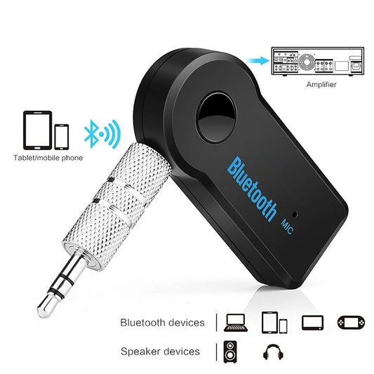 Wireless Adapter Bluetooth 5.0 Receiver Transmitter Adapter 3.5mm Jack For Car Music Audio Aux A2dp Headphone Reciever Handsfree