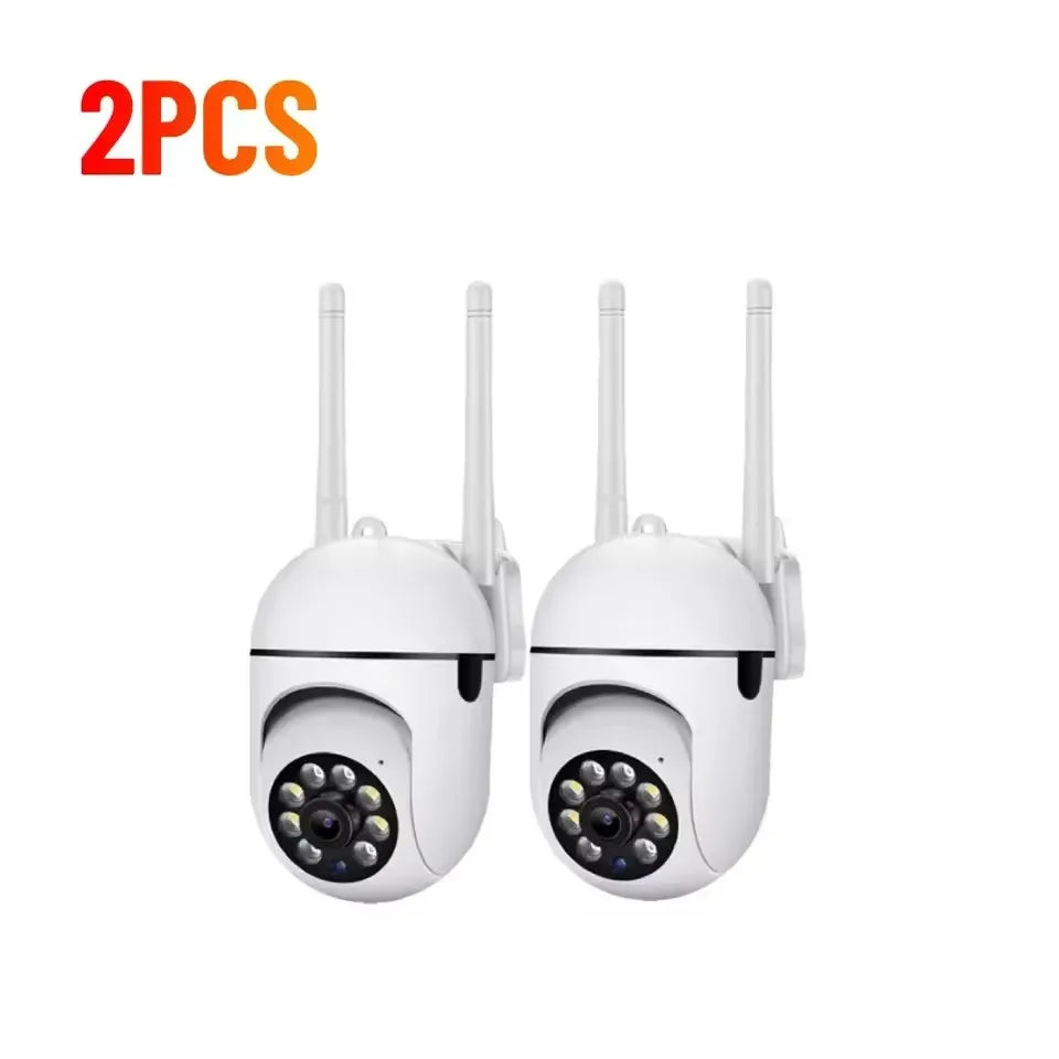 5MP WiFi Camera 2.4G Security Surveillance PTZ IR Night Vision Motion Detection Home Security Camera with 2 Antennas for Child