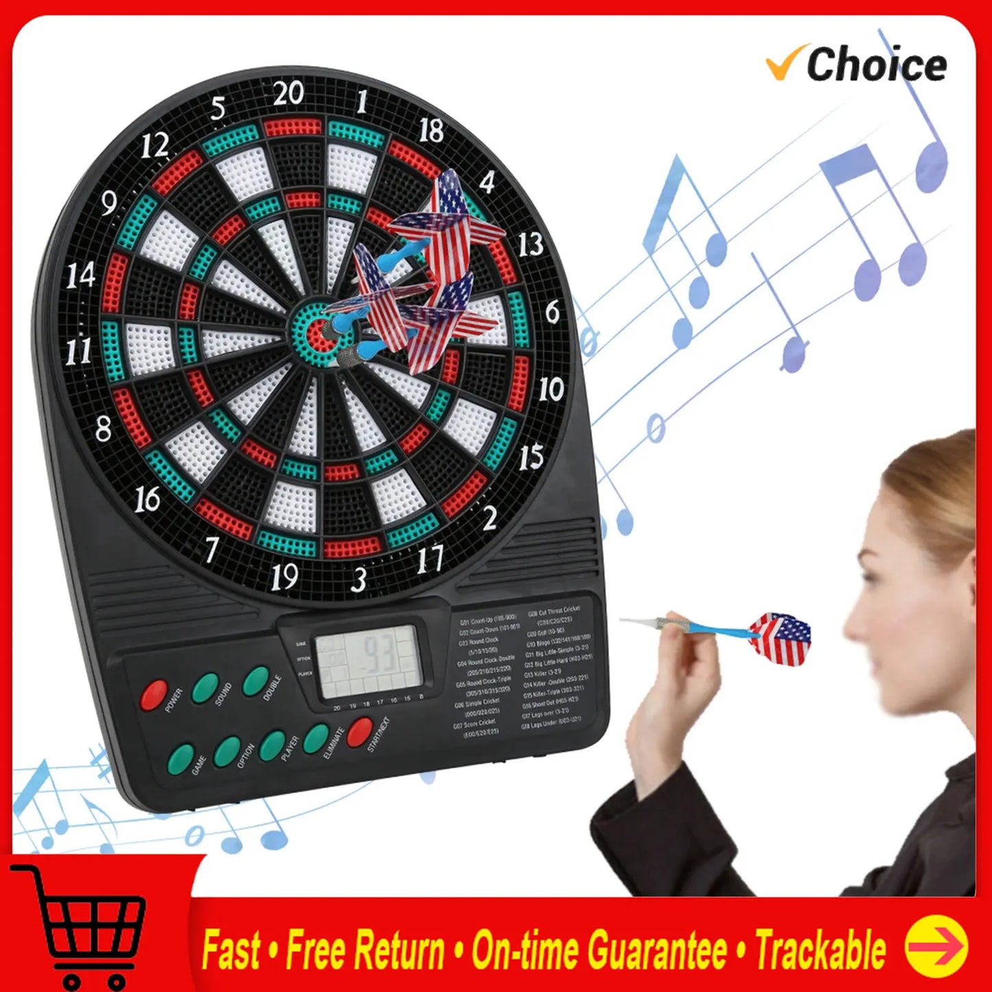 Electronic  Automatic Scoring Soft  Board Set Family Leisure Target Entertainment Electronic  Board Electronic