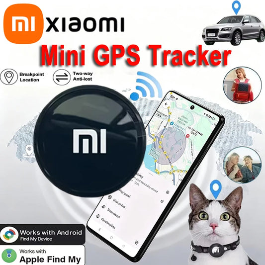 Xiaomi Mini GPS Tracker Device Smart Anti-Lost Reminder For Cars Pet Wallet Bluetooth Portable Finder Air Tag Tracking Locator