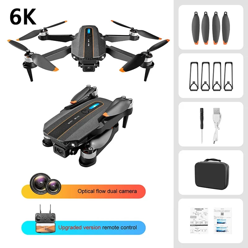 Xiaomi S91 Drone 5G Wifi FPV 8K HD Dual Camera Laser Obstacle Avoidance Brushless Motor Gps Return Rc Quadcopter For Toys 2025